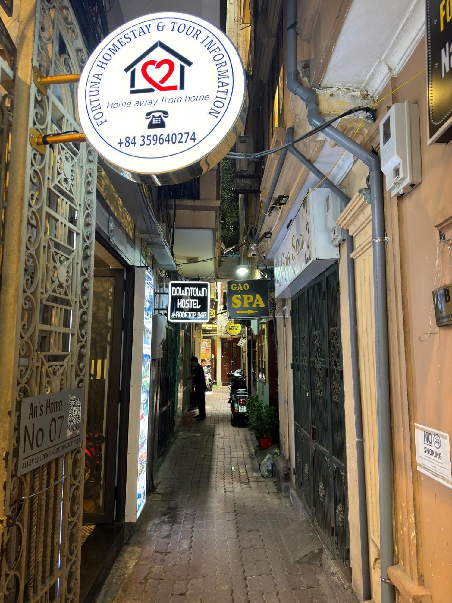 Fortuna Homestay Hanoi Exterior foto